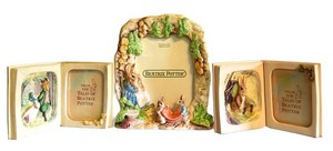 Vintage Beatrix Potter Picture Frames Schmid Set of 3