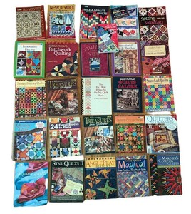 Quilt Pattern Books Mixed Lot (Lot of 26)