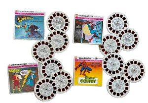 View-Master 3D Reels Cartoon Favorites Superman Spider-Man & Shazam