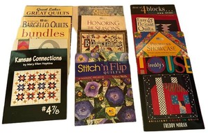Quilt Pattern Books - Assorted Titles (Lot of 13)