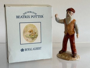 Vintage Royal Albert Beatrix Potter Mr McGregor Figurine