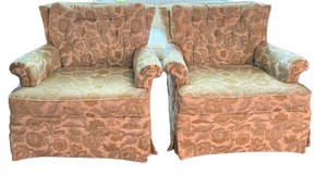 Vintage Accent Chairs Livon 530-3 Pair