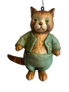 Cat Ornament ANRI Tom Kitten 1980