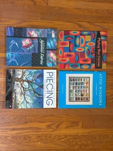 Quilting Books Lot of 4 - McDowell, Pippen, Cleveland & Leone