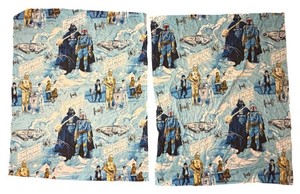 Star Wars Empire Strikes Back Vintage Fabric Panels (Lot of 2)