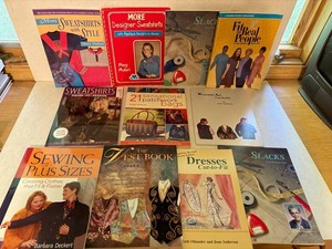 Vintage Sewing Pattern Books (Lot of 9)