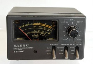 SWR Power Meter - Vintage Yaesu YS-60 1.6-60MHz