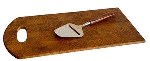 Vintage Dansk Teak Cutting Board & Cheese Slicer