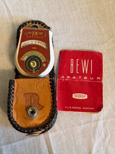 Vintage Light Meter Bewi Amateur Beriram