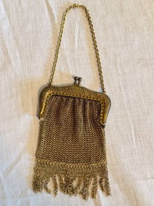 Vintage Mesh Evening Purse Chainmail Handbag