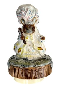 Music Box Vintage 1978 Beatrix Potter Lady Mouse by Schmid