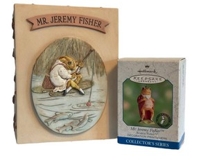 Collectible Musical Box - Hallmark Keepsake Mr Jeremy Fisher Beatrix Potter
