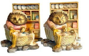 Border Fine Arts Beatrix Potter Mrs Tiggy-Winkle Figurines (Lot of 2)