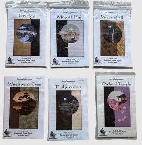 Quilt Pattern Lot StoryQuilts Postcards From Japan by Helene Knott (6)