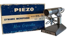Vintage Dynamic Microphone - Piezo DX-75 Mura Corporation