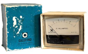 Precision Meter - Calectro DC Milliampere Meter D1-912
