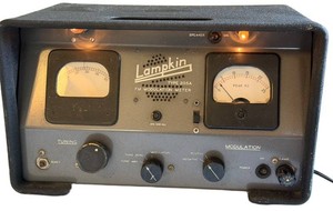 Vintage Lampkin Laborities Type 205A FM Modulation Meter - Ham Radio Test Equipment
