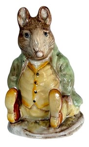 O - Vintage Porcelain Figurine Beswick Samuel Whiskers Beatrix Potter