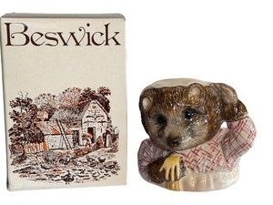 Small Creamer - Vintage Beswick Beatrix Potter Mrs. Tiggy-Winkle 101