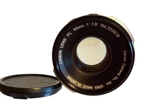 Vintage Camera Lens - Canon FL 50mm F1.8 No. 333919