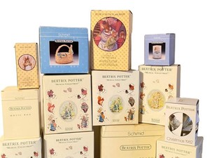Music Boxes - Schmid Beatrix Potter Musical Collectibles (Lot of 12)