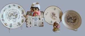 Beatrix Potter Mrs. Tiggy-Winkle Collectibles (Lot of 4)