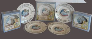Wedgwood Peter Rabbit Plate Set (Lot of 5)