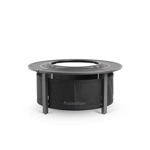 Solo Stove 42 in. x 20 in. Surround Outdoor Coated Steel Fire Pit Table Small for BonfireRanger