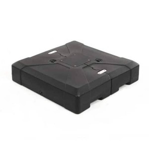 330 lbs. Water and Sand Filled Weighted Patio Umbrella Base in Black by  PURPLE LEAF