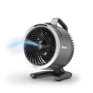 Shark FlexBreeze HydroGo 8.4 in. 5-Fan Speeds Personal Misting Portable Fan in Dark Grey with Ultra-Quiet Cooling