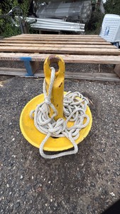 Yellow Boat Anchor