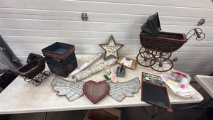 Decor, Light Nesting Boxes, Angel, Heart, Wall, Decor, Board Star Wallpaper