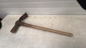 Mattock With Wood Handle