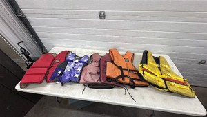 Five Lifejackets