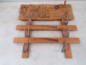 Vintage Western Kids Coat Rack