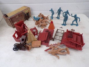 Vintage Cowboy Play Set