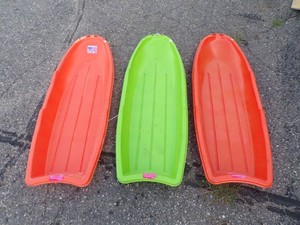 3 Snow Sleds