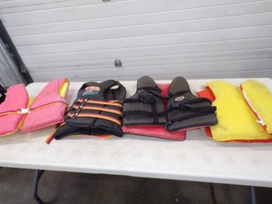 4 Life Jackets