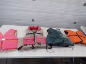 5 Life Jackets