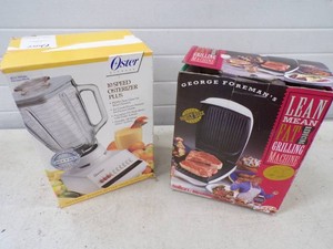 Blender and George Foremans Grill