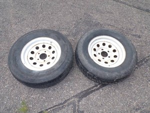 Pair of Trailer Tires