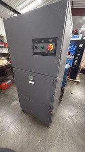 Heavy duty trash compactor with key