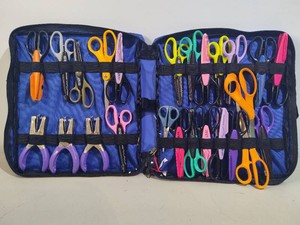 Huge Lot of Crafting Scissors & Hole Punches