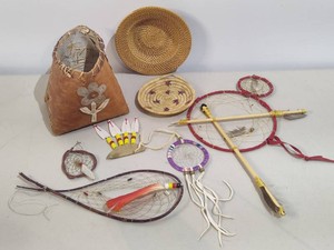 Assorted Native American Themed Decor Items