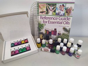 Huge Assortment of Essential Oils & Guide Book