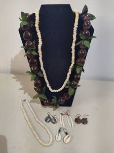 Shell Necklaces & Earrings
