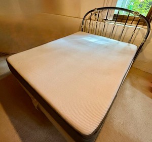 Bed and Casper Mattress