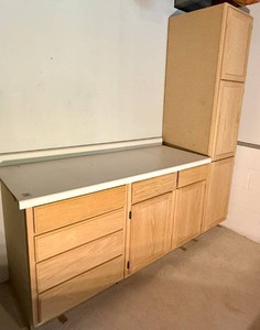 GarageKitchen Unfinished Cabinets