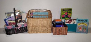 Assorted Craft, Stationary & Origami Items