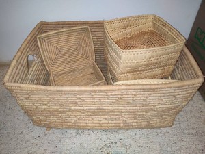 Lot of Rectangular & Square Baskets